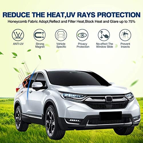Cartist Car Window Shades for Honda CR-V CRV 2017-2022 Accessories, Side Rear - Image 2
