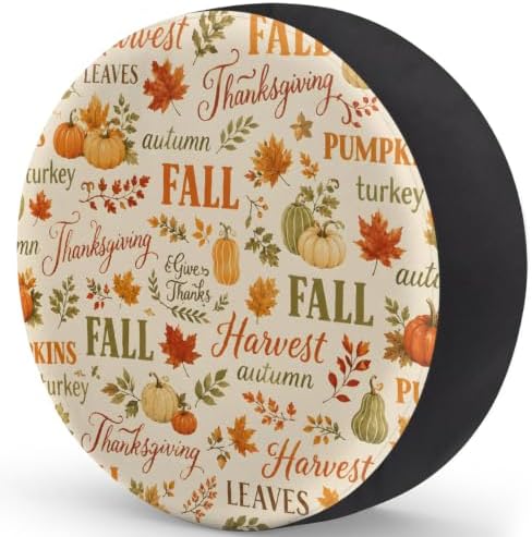 Fall Spare Tire Cover Waterproof Dust-Proof Spare Wheel Covers - Image 2
