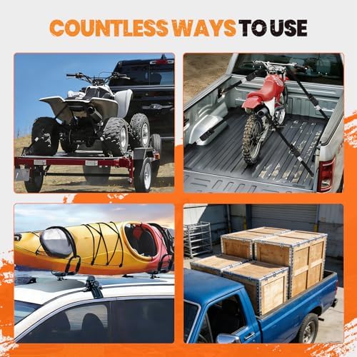 12FT Heavy Duty Ratchet Straps - Image 5