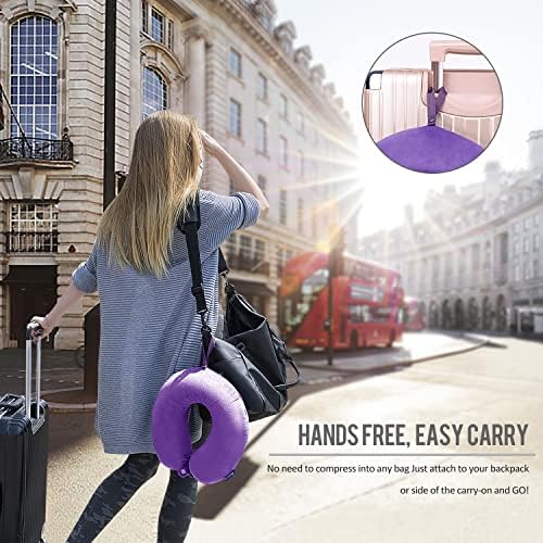 Neck Pillow for Travel Memory Foam - Image 2