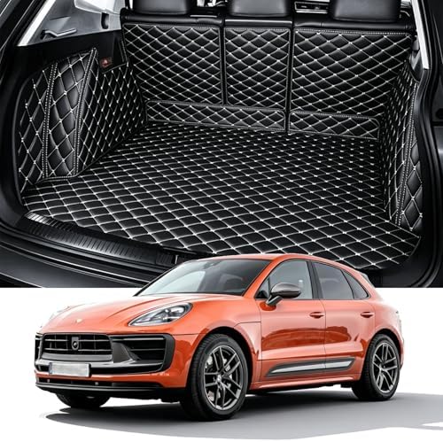 Trunk Mat Compatible with 2015-2025 Porsche Macan Cargo Mat Full Coverage Cargo by Unknown