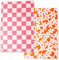 crae. Reversible Microfiber Hand Towel, Check Your Blossoms by CraeHome