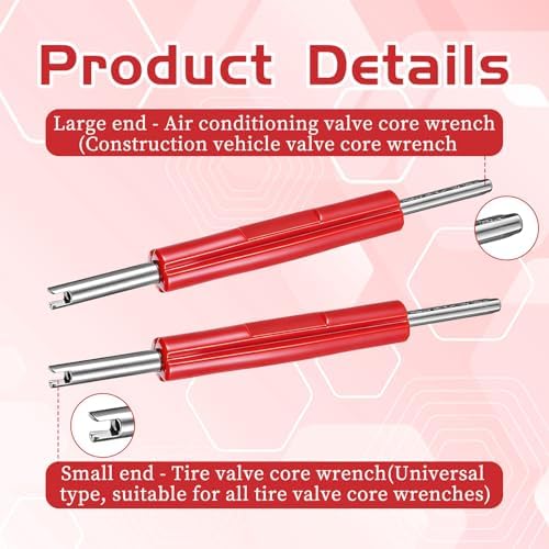 2 Pcs Valve Core Repair Tool Valve Core Remover Tool - Image 5