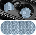 ME.FAN Car Cup Coasters Silicone Car Coasters/Cup Mats, Non-Slip Recessed Car by MEFAN