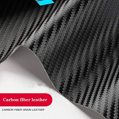 MAXDOOL 4Pcs for Car Door Sill Protector Reflective 4D Carbon Fiber Sticker - Image 5
