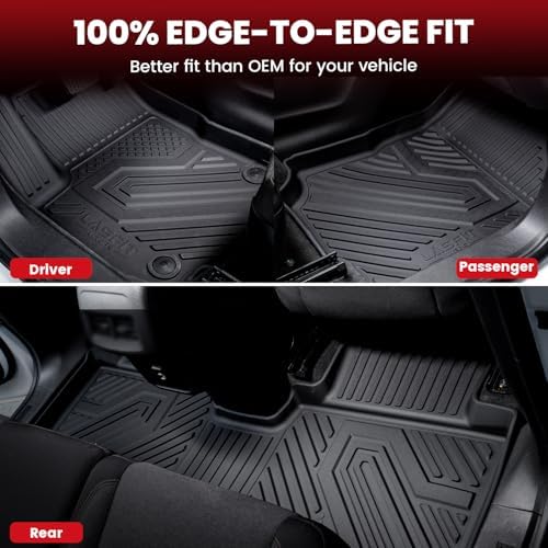 LASFIT Floor Mats for Subaru XV Crosstrek 2013-2017 & WRX 2015-2021 - Image 2