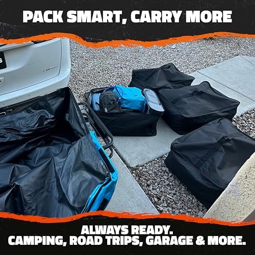Mockins 29"x19"12" Cargo Carrier Packing Cubes 4 Pack - Image 4
