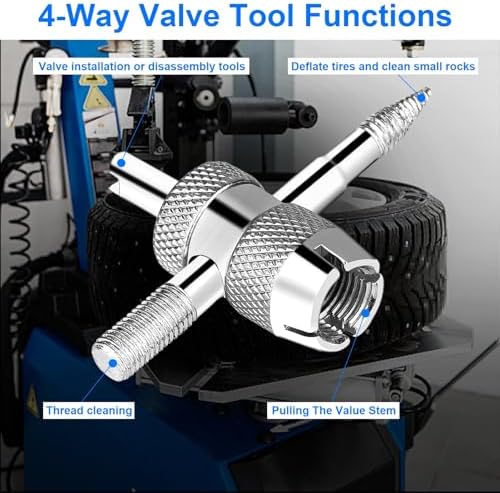 Tire Valve Stem and Valve Core Removal Tool Set - Image 4