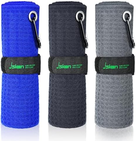 Jiskan Pro Golf Towel Microfiber Golf Towel by Jiskan