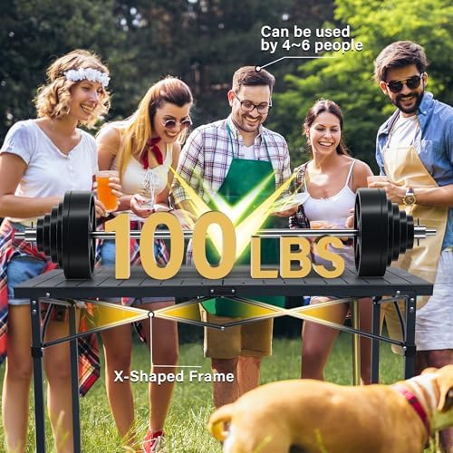 OUTSIDER Roll-Up Aluminum Camping Table - Image 3