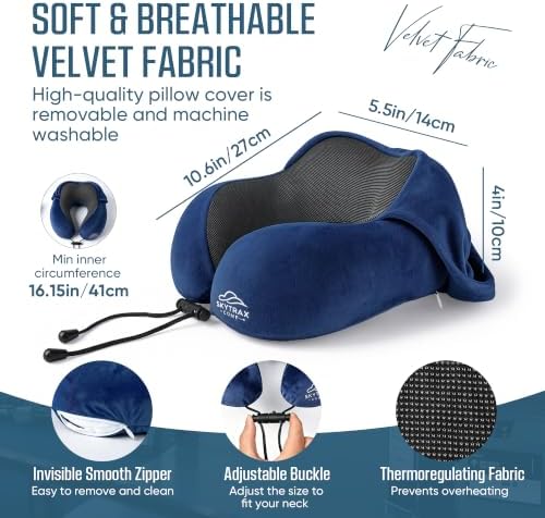 SkytraxComf® Travel Neck Pillow - Image 6