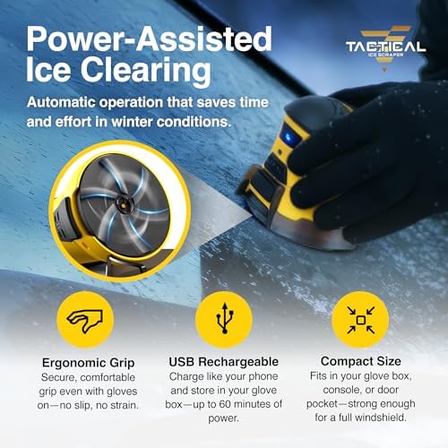 Tactical Ice Scraper Electric Ice Scrapers - Image 4