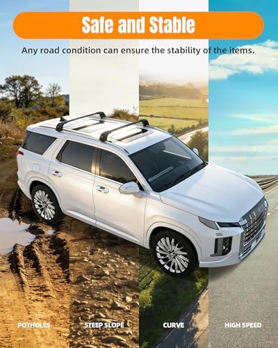 330lbs Roof Rack Cross Bars Fit - Image 6