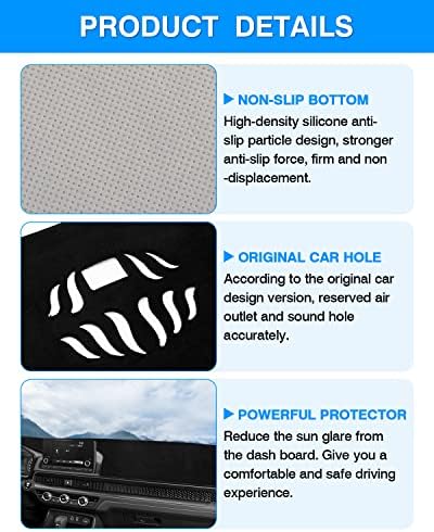 Autorder Dashboard Cover Mat for 2023 2024 2025 2026 Honda HR-V HRV Accessories - Image 6