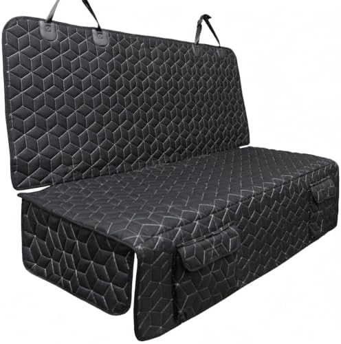 Meginc Dog Car Seat Cover-Waterproof Bench Back Seat Protector by Meginc