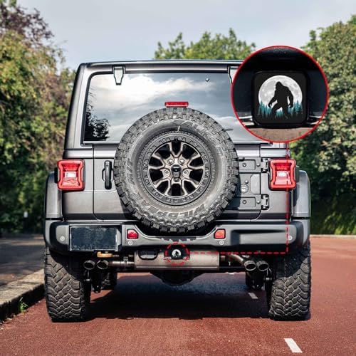 Trailer Hitch Cover 2 Inch Square Receiver Hitch Cover Rubber Tube Plug - Image 6