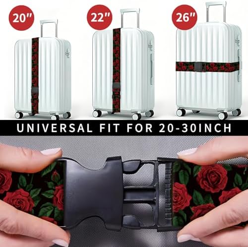 Luggage Straps for Suitcases, Heavy Duty Travel Belt - Image 4