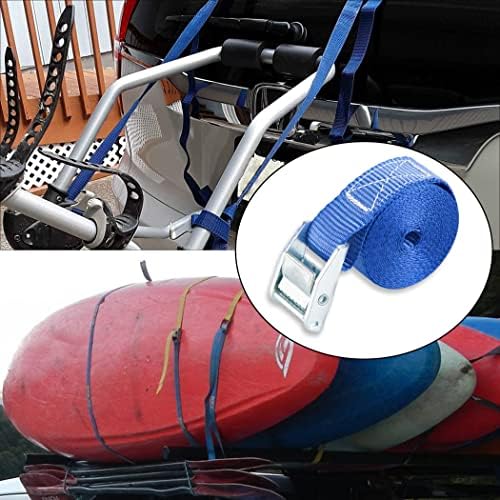 Cartman 1" x 12 ft Lashing Straps, 6 Pack, 600 lb Break Strength - Image 6