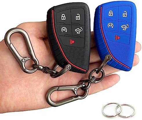 Key Fob Cover for 2026-2022 Chevy Silverado GMC Sierra 1500 2500HD 3500HD by TANDRIVE