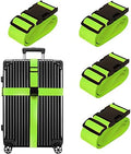 Chelmon Luggage Straps for Suitcases TSA Approved Travel Essentials 4 Pack by Chelmon