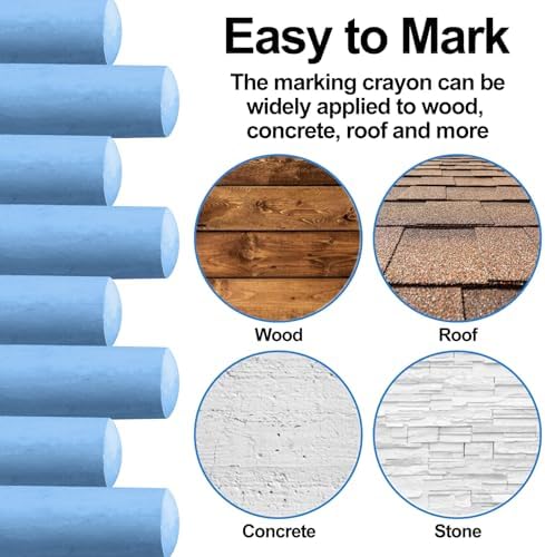 Affrolling 72 Pack Railroad Crayon Chalk Roof Mark Chalk Bulk - Image 3
