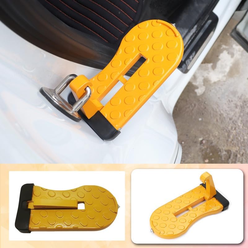 2 Pack Car Door Step, Folding Aluminum Alloy Step - Image 5