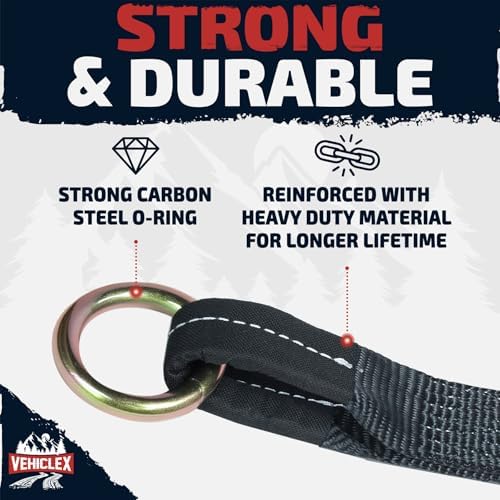 Vehiclex Wheel Tie Down Lasso Straps - Image 3