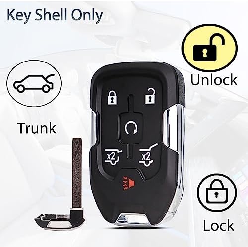 SUPALAND Key Fob Shell Case Replacement Fits - Image 4
