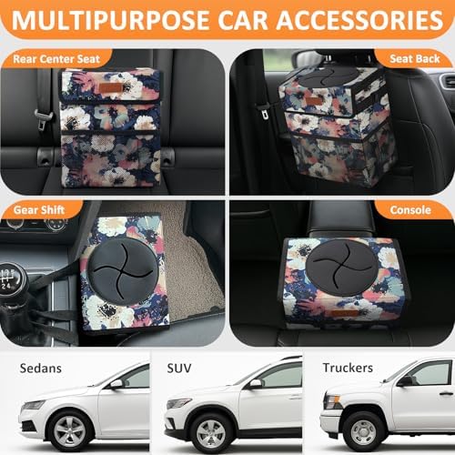 Vankor Car Trash Can with Lid Leak Proof Car Accessories - Image 5