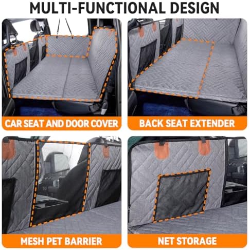 YJGF Hard Bottom Dog Car Seat Cover - Image 4