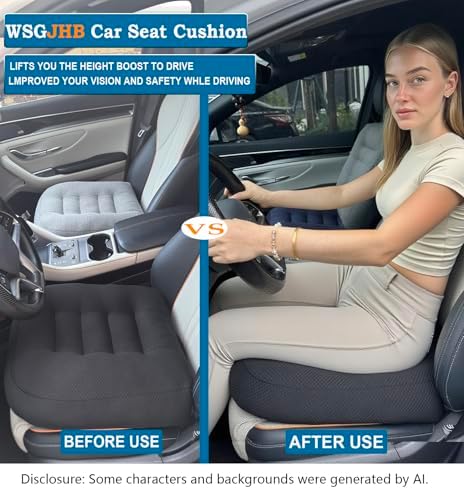 WSGJHB Large Seat Cushion, Extra Thick Booster 20x20x6 inchs - Image 4