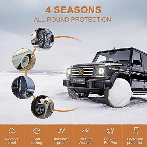 Kayme Four Layers Tire Covers Set of 4 - Image 4
