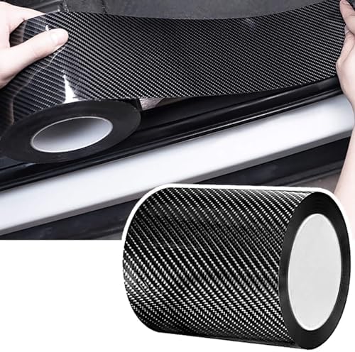 DGSL Car Door Edge Guards Door Sill Protector 5D Carbon Fiber Car Wrap Film by DGSL