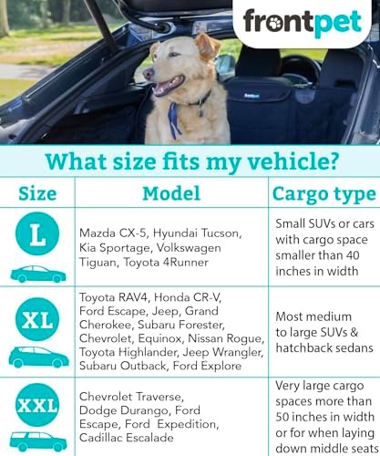 Cargo Cover for Dogs, Water Resistant Pet Cargo Liner Dog Seat Cover Mat for - Image 2