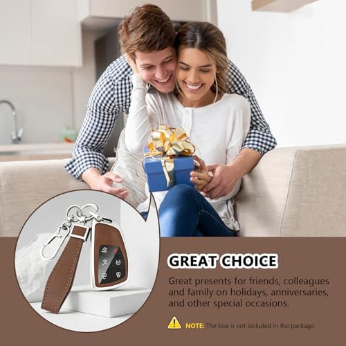 for Chevy Key Fob Cover PU Leather - Image 5