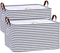 Hinwo 70L Extra Large Canvas Storage Bin by Hinwo