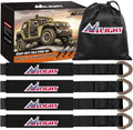Nilight 2" x 38" Axle Tie Down Straps by Nilight