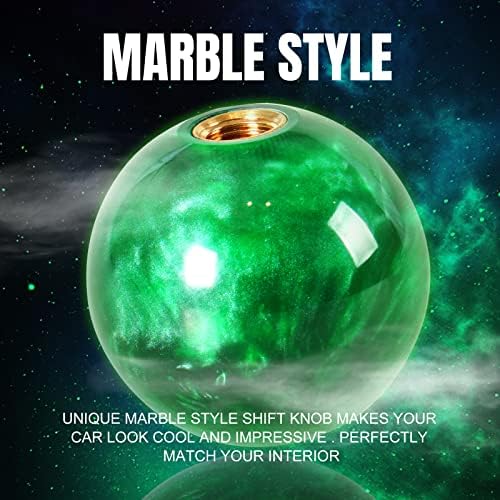 Round Ball Shift Knob Universal Marble Style Gear Shift Knob 5 6 Speed - Image 5