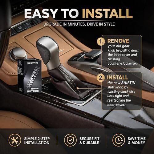 Gear Shift Knob Shifter for Lexus ES GS GX NX RC RX IS500 200t 300 350 450h - Image 3