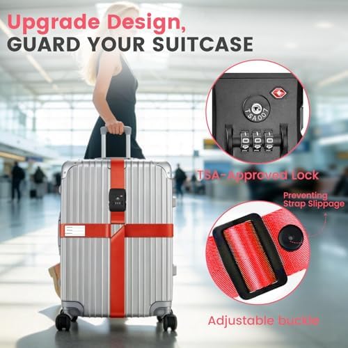 Luggage Straps TSA Approved for Suitcases - Image 2