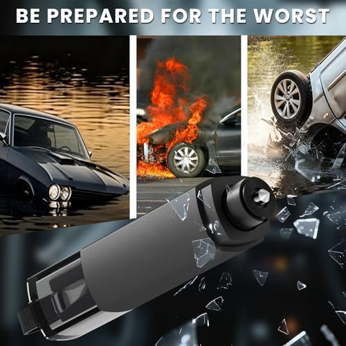 Window Breaker Seatbelt Cutter, 2-in-1 Car Emergency Escape Tool - Image 5