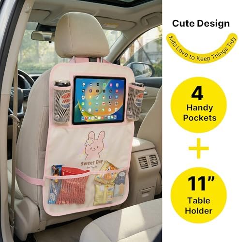 Backseat Car Organizer for Kids, Car Seat Organizer - Image 5