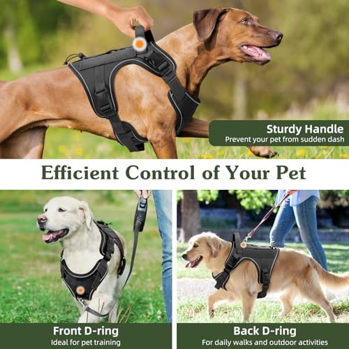 VavoPaw Heavy Duty Tactical Dog Harness - Image 5