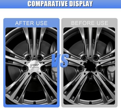 4PCS 56mm Sport Wheel Hub Center Cap Sticker - Image 5