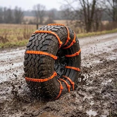 10 PCS Universal Passenger Car Snow Chains - Image 3
