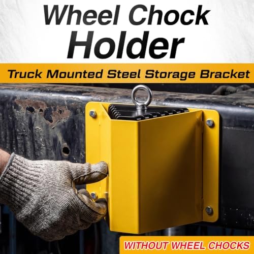 Outus 1 Pack Steel Truck Wheel Chock Holder - Image 3