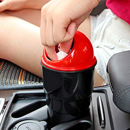 Cup Holder Trash Can, Leakproof Car Trash Can - Image 3