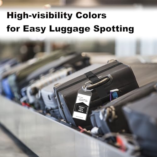 Gostwo 8 Pack Luggage Straps and Cruise Tags Set - Image 2