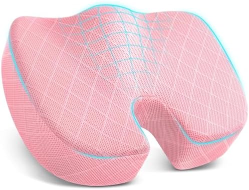 TushGuard Seat Cushion, Memory Foam Office Chair Cushion by TushGuardSeatCushonsPillows