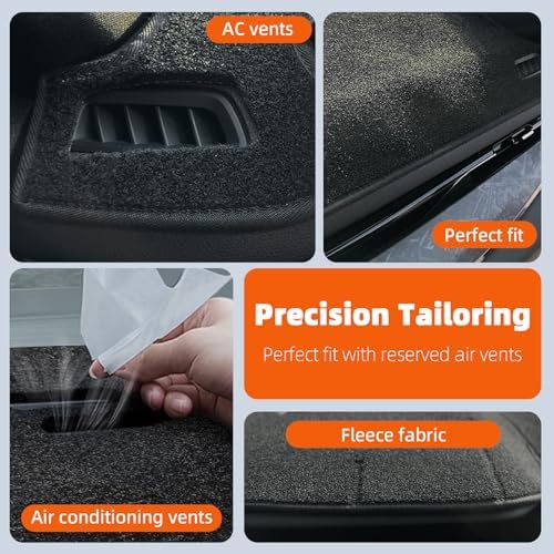 Dashboard Cover Dash Mat Fit for Ho-nda CR-V 2016-2012, Car Dash Board Mat - Image 5